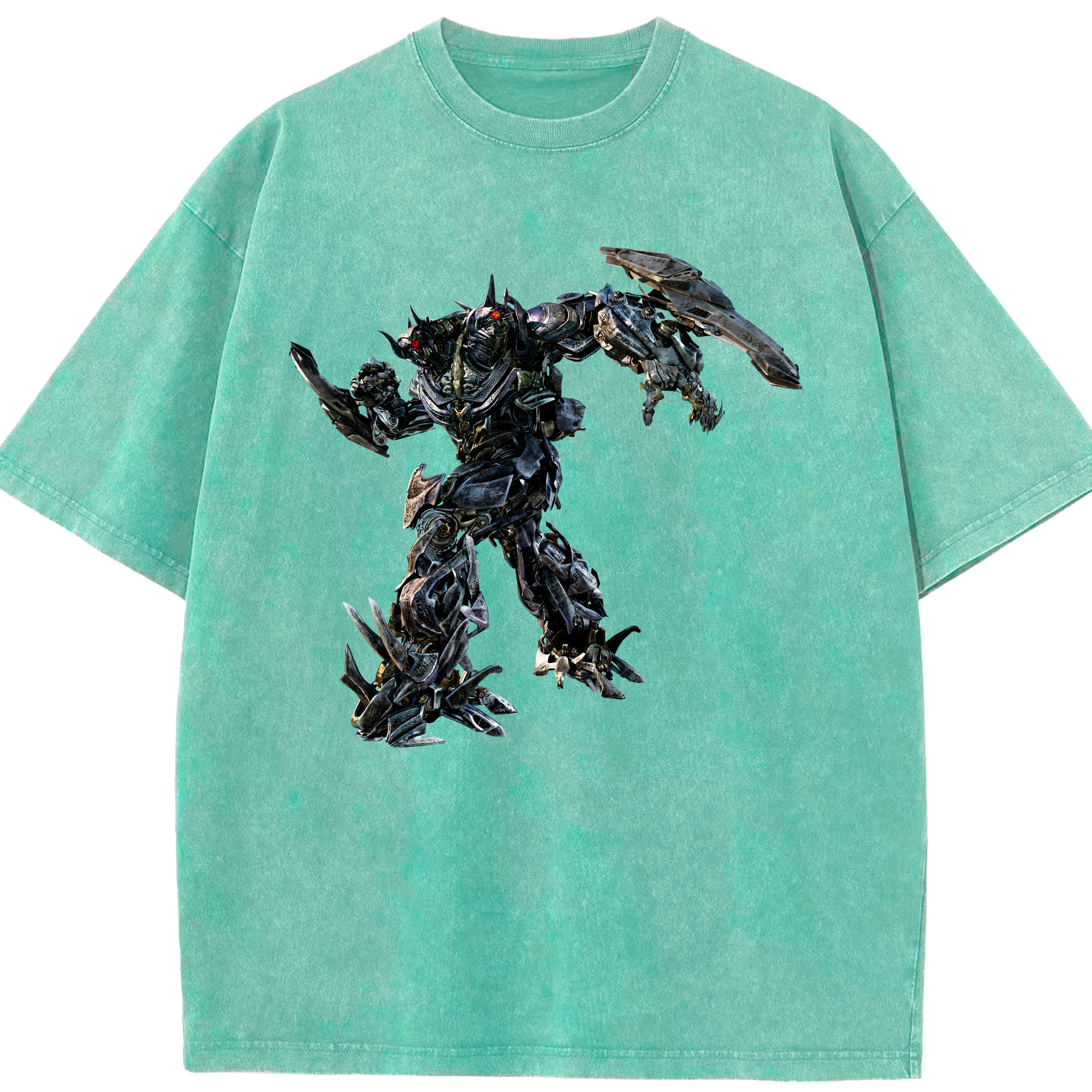 （画像用） Transformers トランスフォーマー 綿100% ヴィンテージ風 半袖Tシャツ（フロントプリント）